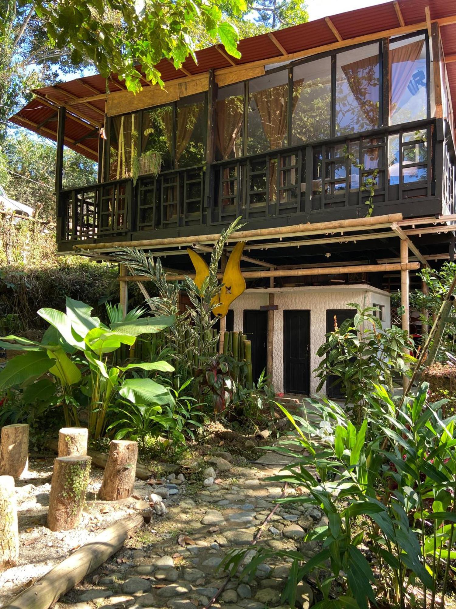 Hostal Las Mariposas Minca Luaran gambar